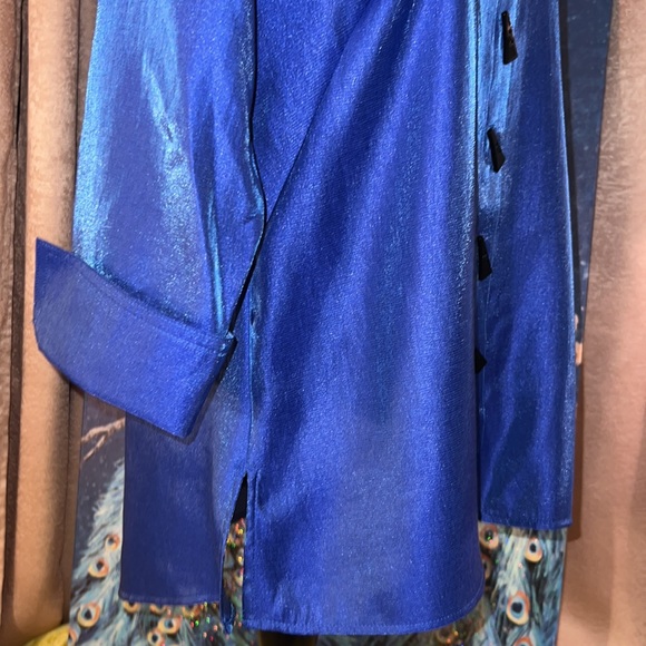 Vintage Multiples Size XS Button Down Top - Picture 14 of 16